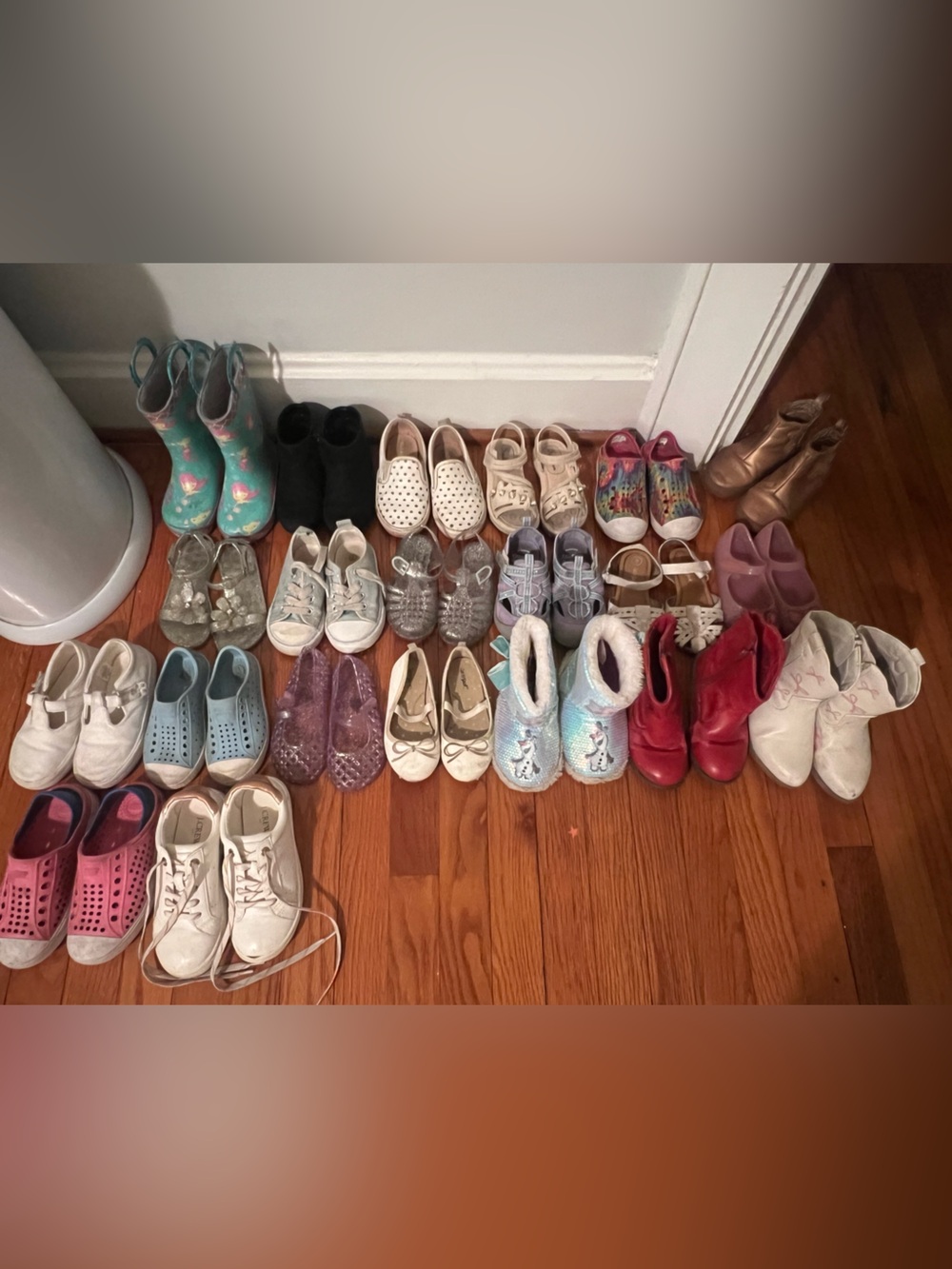 Lot of Girls' Shoes - Mixed Colors